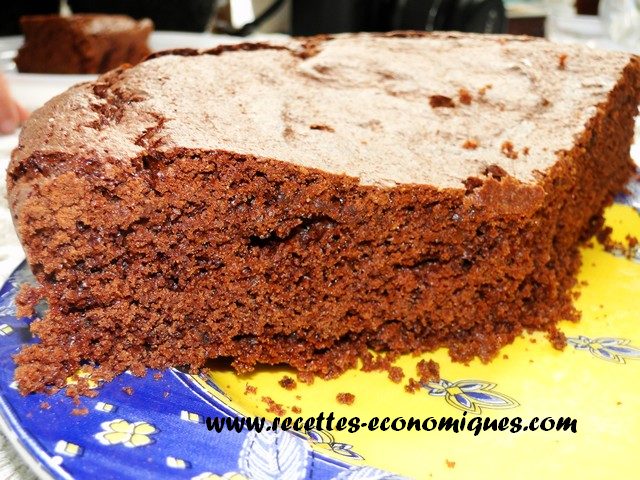 Mon gateau au chocolat au thermomix : trop bon! image