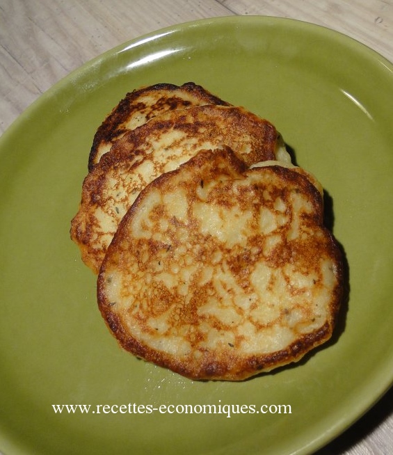 pancakes de pommes de terre : miam image