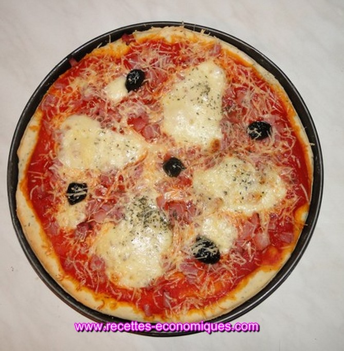 la vraie pâte à pizza image