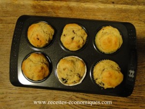 muffins olives gruyère tomates sortie four