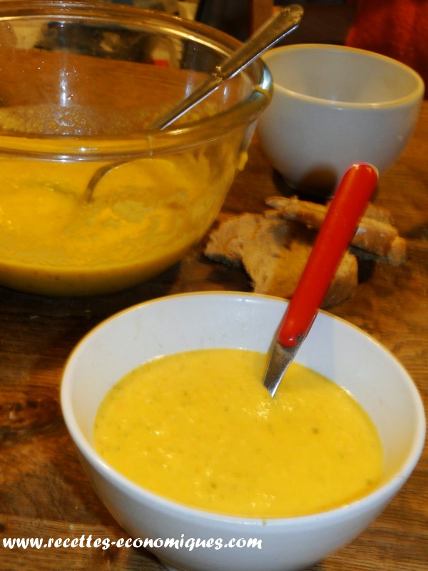 Soupe de légumes au thermomix image