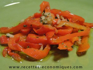 salade de poivrons thermomix varoma