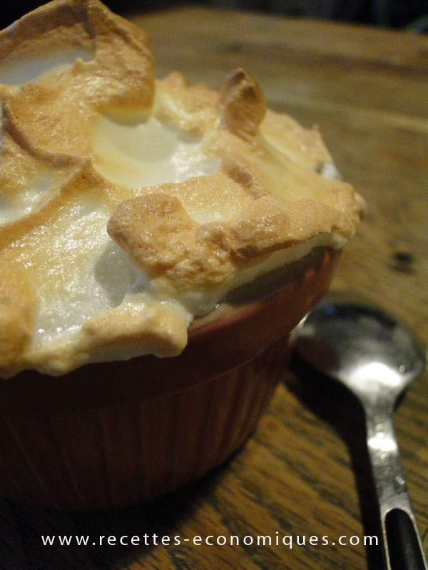 Mousse de pommes et sa meringue au thermomix image