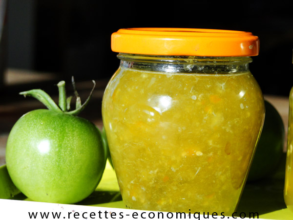 Confiture de Tomates vertes au thermomix image