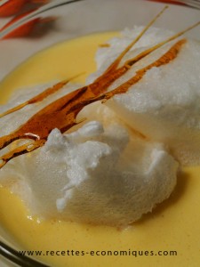 ile flottante safran thermomix