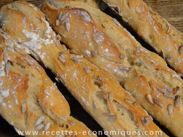 baguettes comme chez le boulanger (thermomix) image