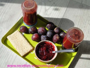 confiture prunes