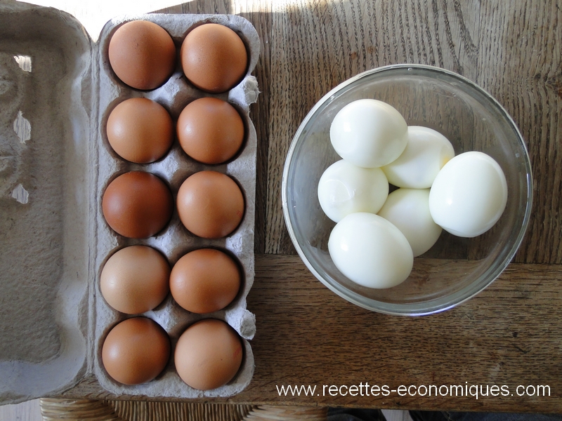 ecaler les oeufs durs en 3 secondes! - Recettes économiques