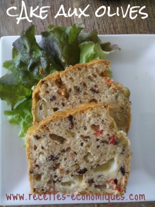 cake aux olives