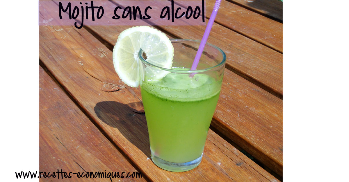 Mojito sans alcool au thermomix image