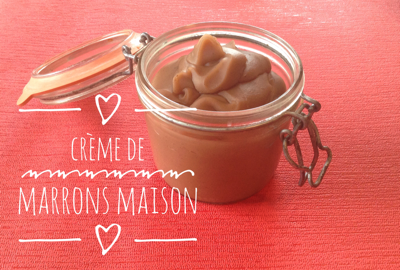 Creme marrons maison