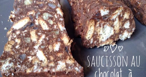 saucisson au chocolat
