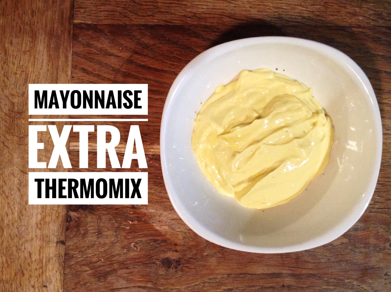 Mayonnaise inratable au thermomix image