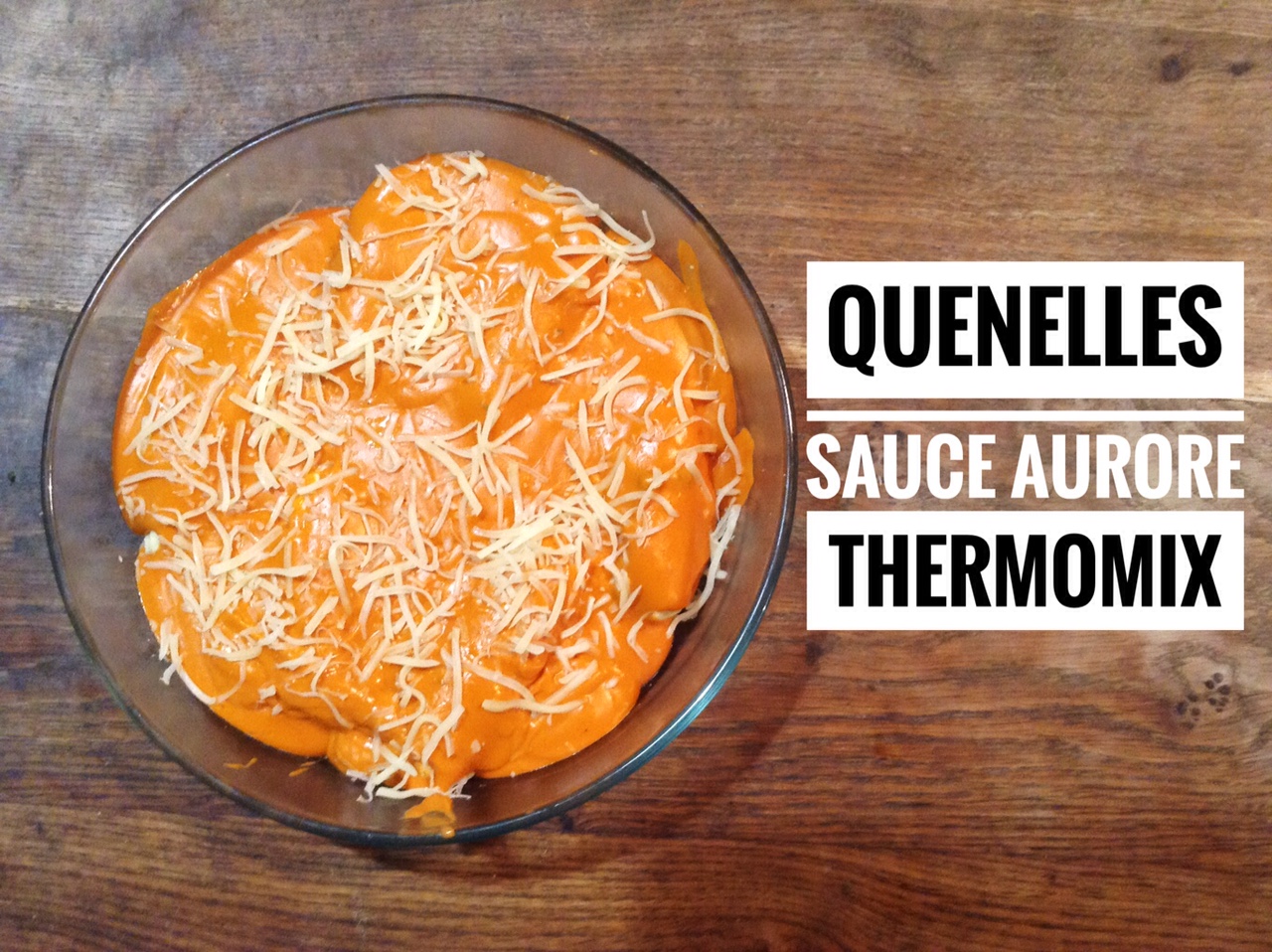 Quenelles sauce aurore image