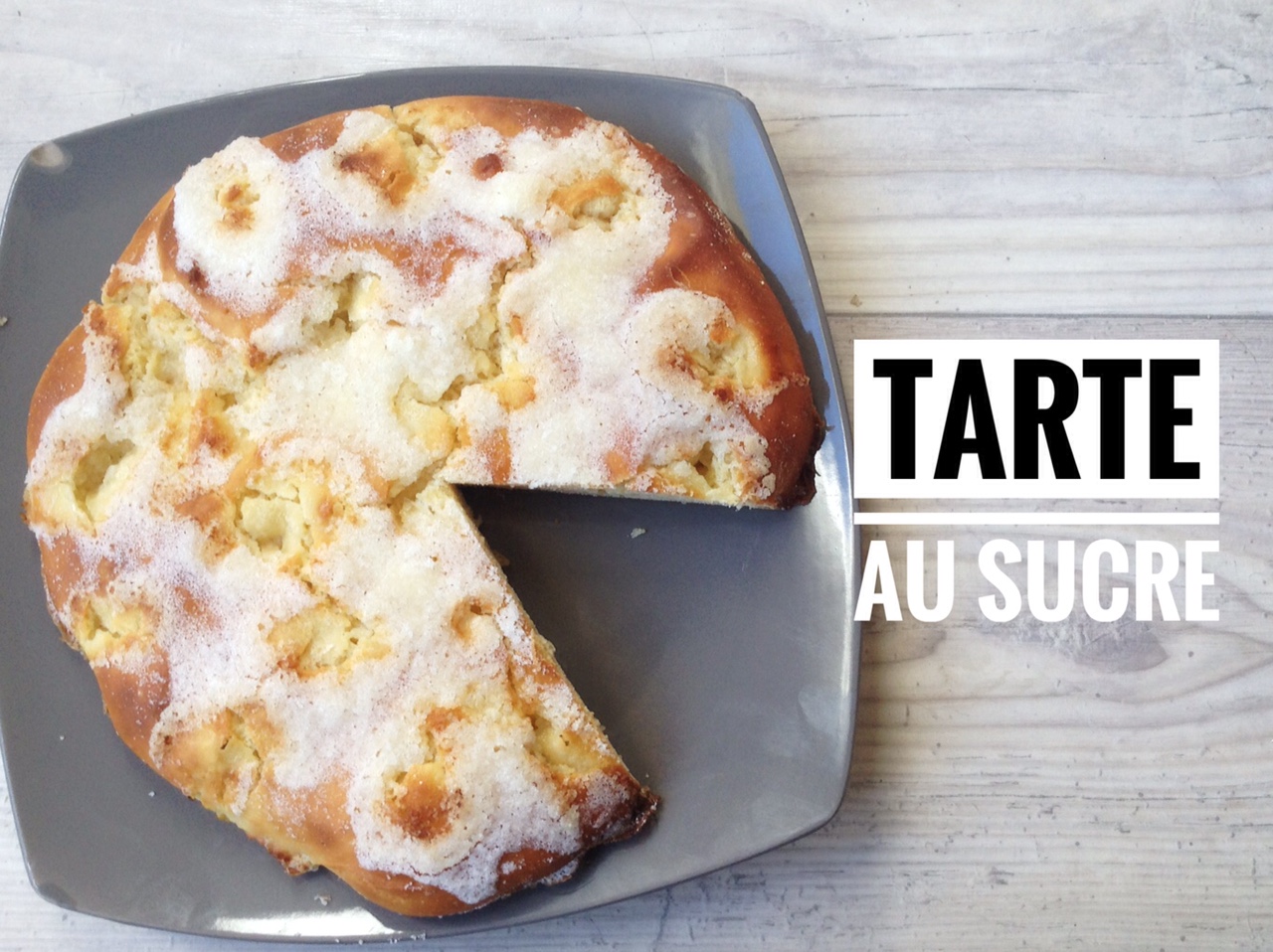 tarte au sucre thermomix image