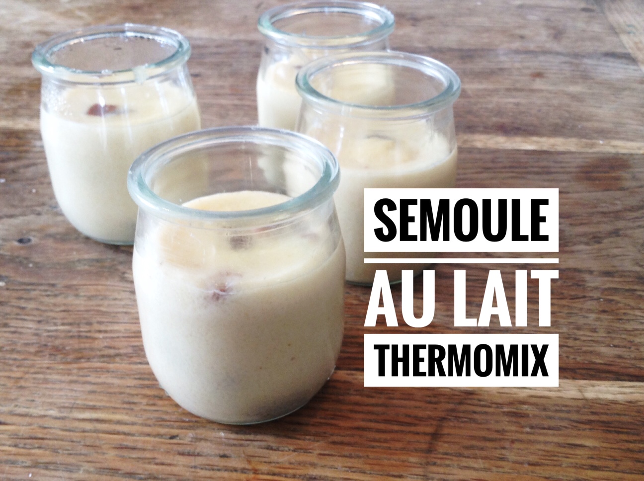 Semoule au lait image