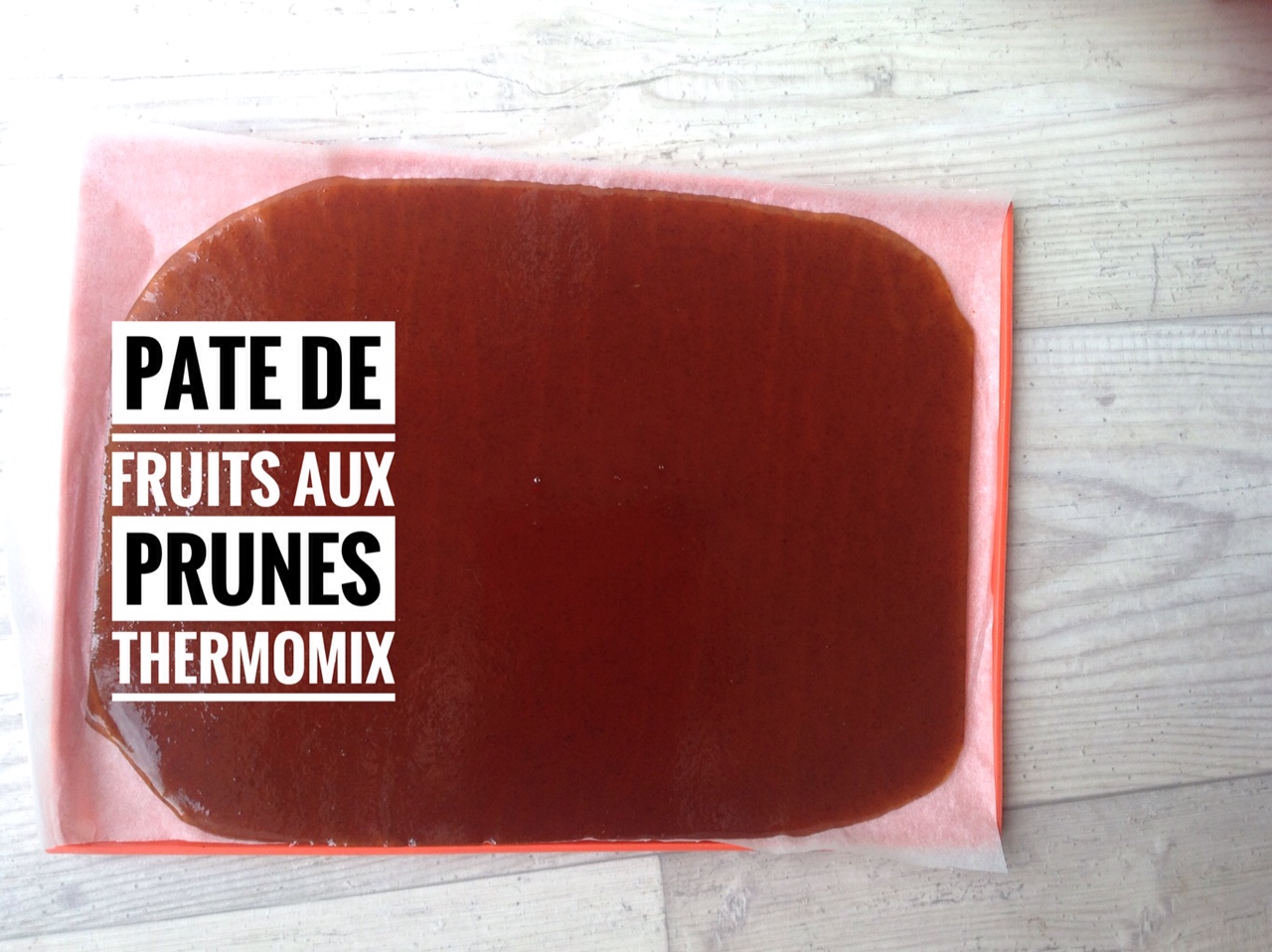 Pate de fruits aux prunes image