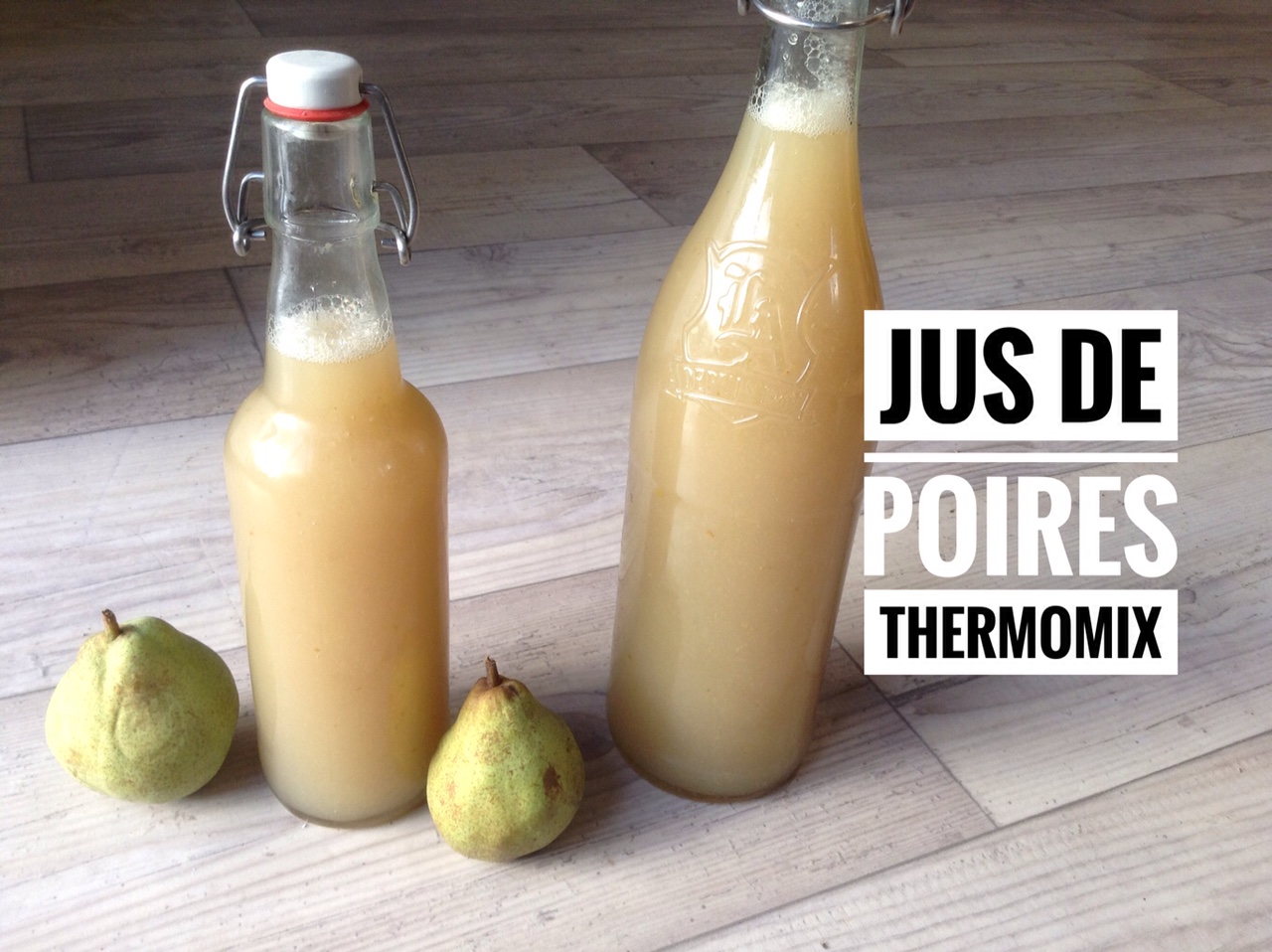 Jus de poires au thermomix image