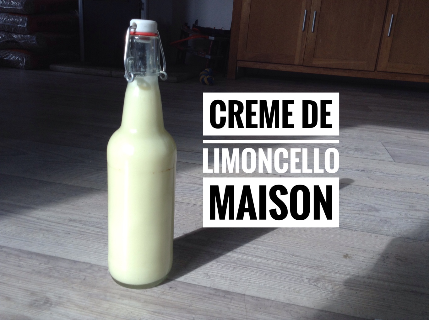 Crème de limoncello maison image