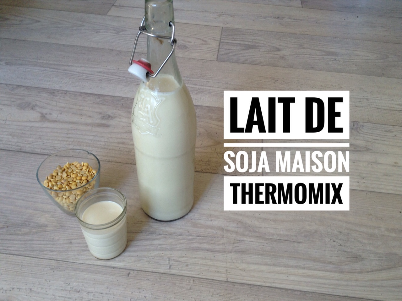 lait de soja  maison au thermomix image