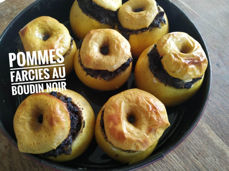 Pommes farcies au boudin noir image