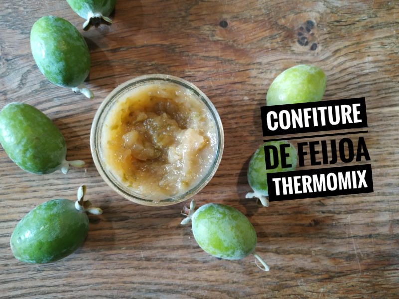 Confiture de feijoa au thermomix image