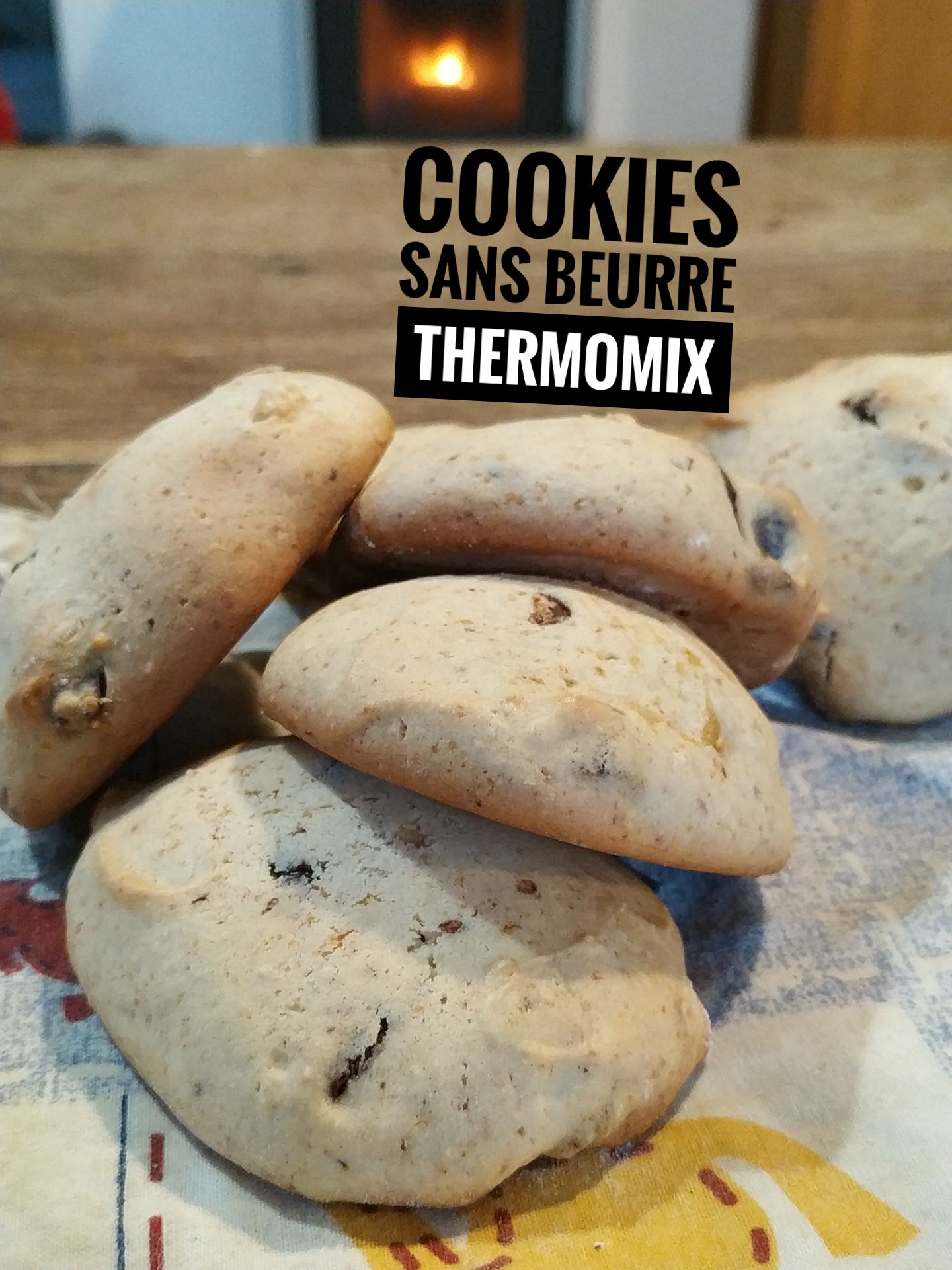 Cookies sans beurre au thermomix image