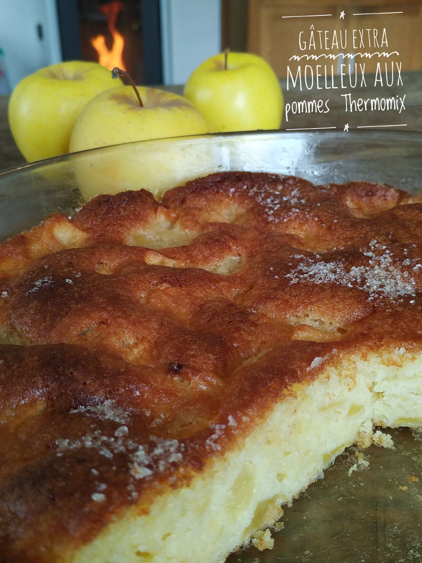 Gateau extra moelleux aux pommes