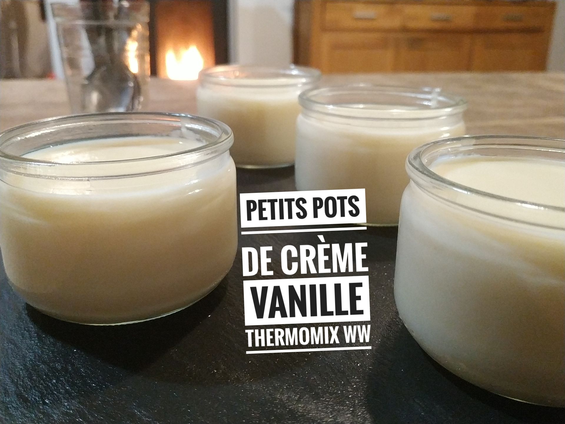 crème à la vanille ww thermomix image