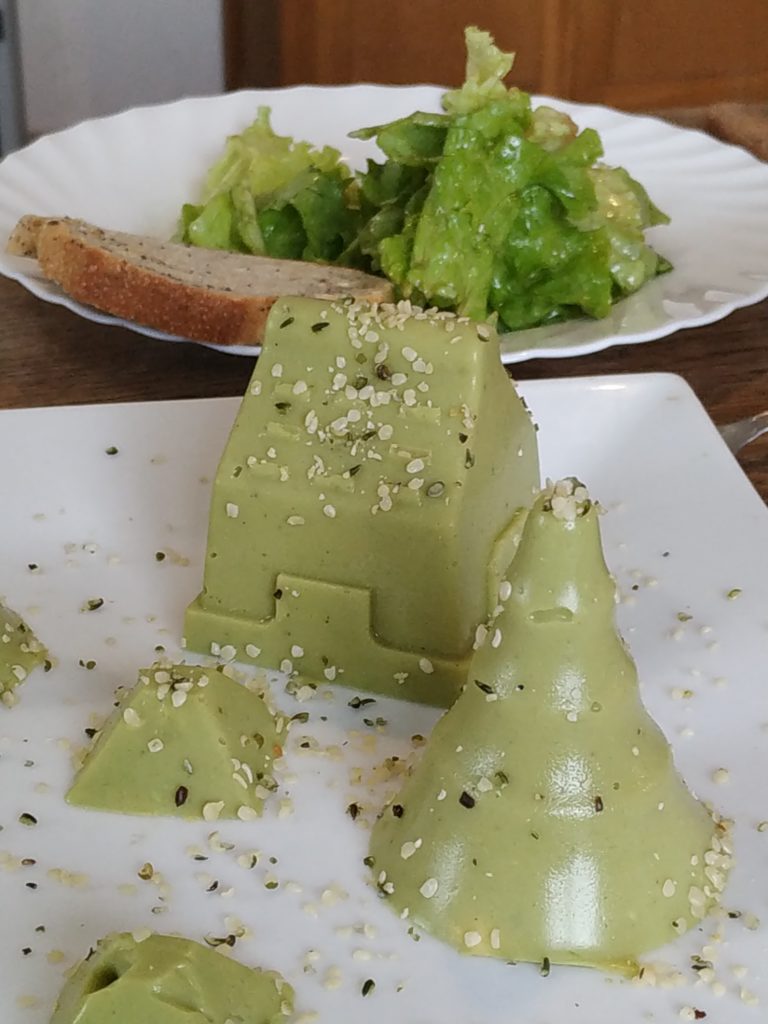 Mini Bavarois avocat et citron