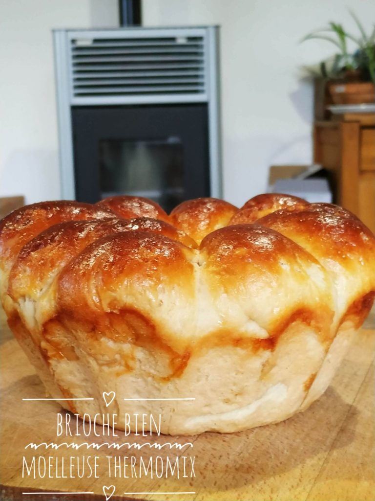Brioche extra moelleuse Thermomix sans oeuf