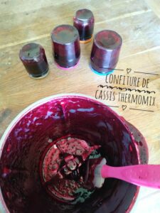 Confiture de cassis thermomix