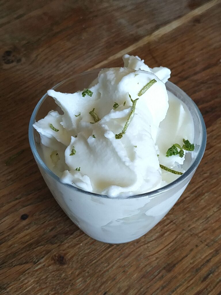 Glace yaourt au citron thermomix