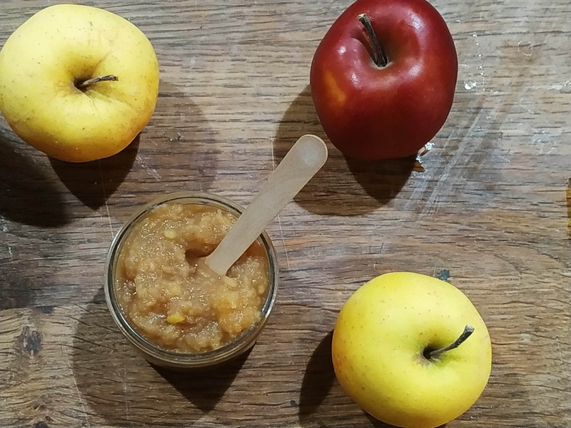 Compote de pommes au thermomix image