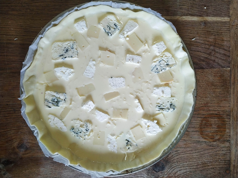 Tarte aux fromages (thermomix ou pas)
