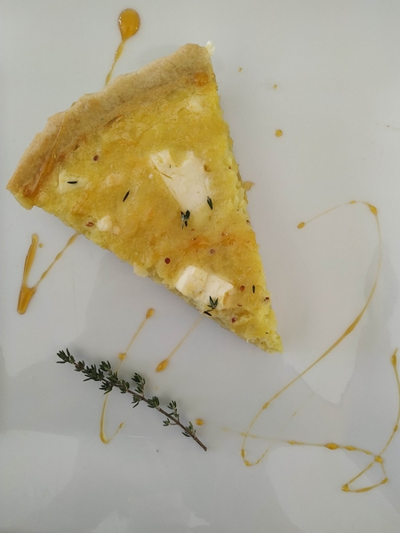 tarte oignons miel feta ou chevre