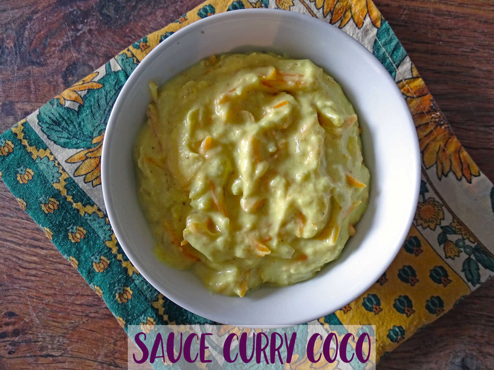 Sauce curry coco image