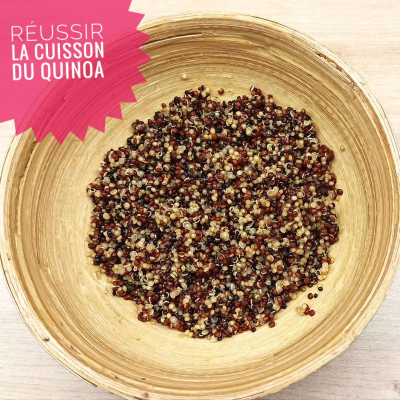 réussir la cuisson du quinoa image