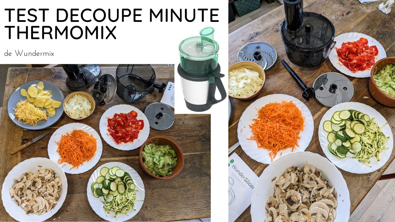 Le nouveau Découpe-Minute Thermomix® : Râper & découper sans effort vos  aliments  1 seul disque, pour 4 découpes parfaites et sans effort de vos  fruits et légumes 😎 Vous voulez votre