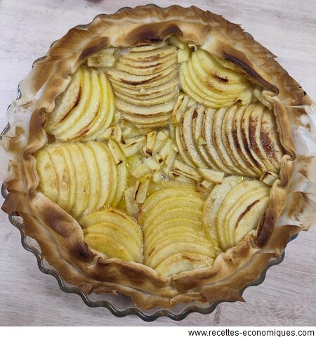 Tarte rustique aux pommes extra image