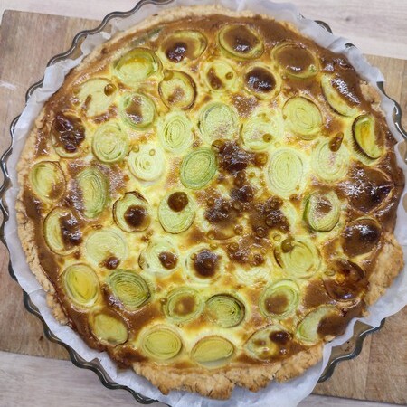 Tarte tout poireaux anti gaspi image